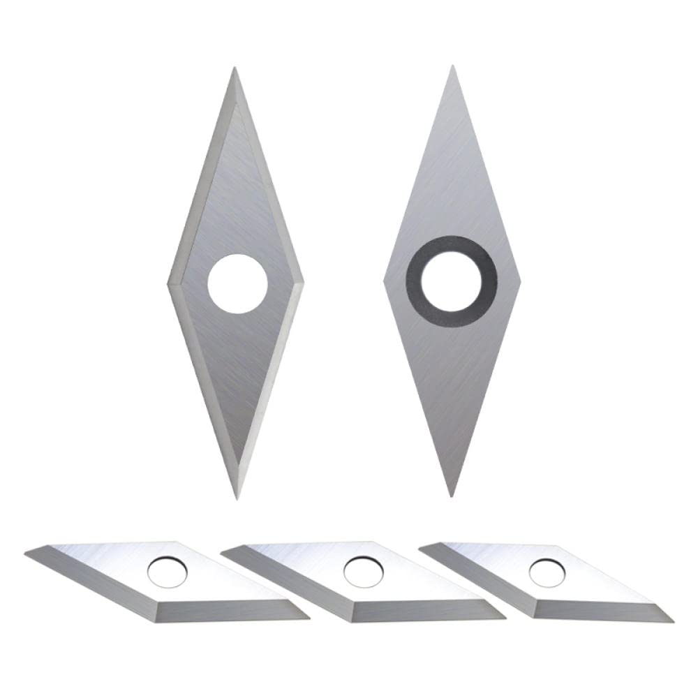 Inserti in metallo duro per tornio VEMN 160202 Inserti in metallo duro 10 pezzi 30mm per utensili da taglio per tornitura in legno CNC