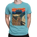 Camisetas La Colmena 6011-The Cookie Muncher (Raffiti - Ideas C. P.) (S, Swimming Pool)