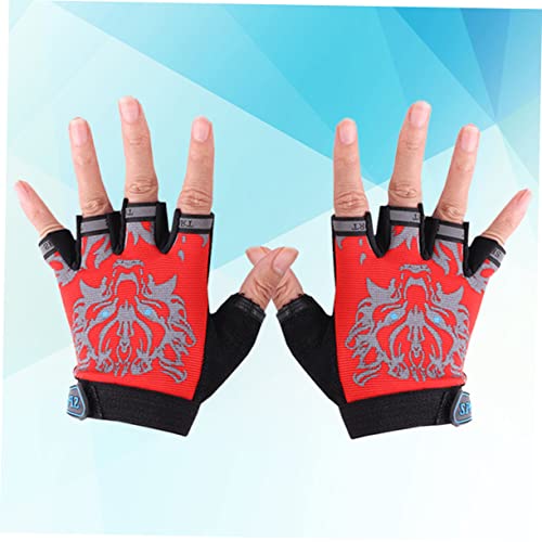 Luvas De Ciclismo Luvas De Bicicleta Para Crianças Luvas De Corrida Respirável Ginástica