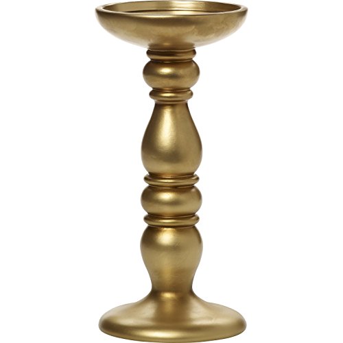 Precious Moments Large Gold Finish Resin 8-Inch Tall Candle Holder 171424