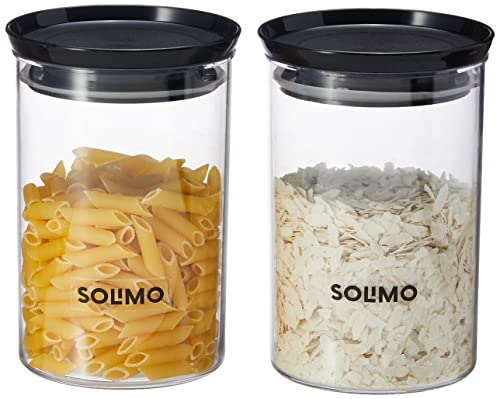 54% OFF on Amazon Brand - Solimo Plastic Storage Jar and Container Set I Air Tight & BPA Free Containers For Kitchen Storage Set I Grocery Kitchen Container Set I Multipurpose Jar 54% OFF on Amazon Brand - Solimo Plastic Storage Jar and Container Set I Air Tight & BPA Free Containers For Kitchen Storage Set I Grocery Kitchen Container Set I Multipurpose Jar