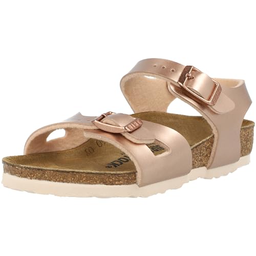 Birkenstock Unisex-Child Sandals Rio Kid Elec Copper Bf N