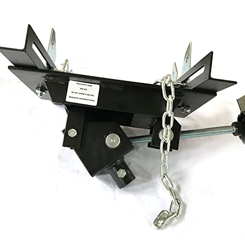 Motoos 1/2 Ton Auto Transmission Jack Adapter For All Floor Jack With Saddle Hole Capacity Transform Automotive Floor Jack #TOP4