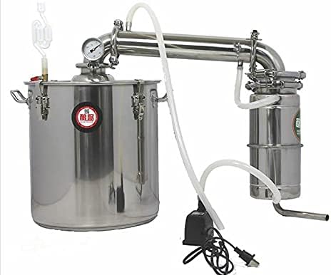3D household stainlesswine maker brew kit Alcohol Distiller 30L boiler