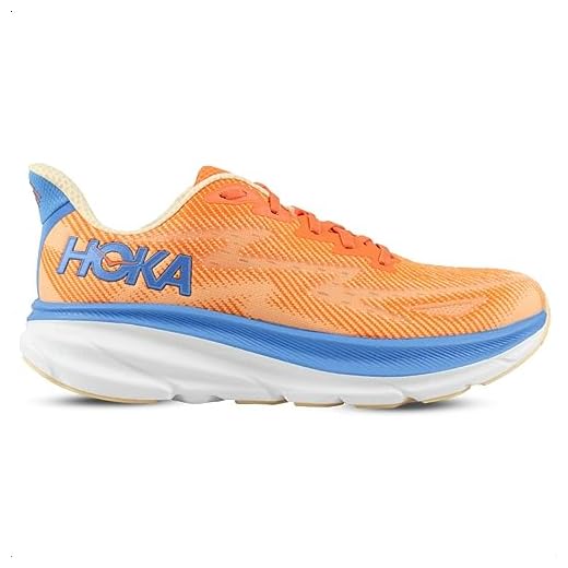 Tênis Hoka Clifton 9 Laranja - Masculino - 42 - Laranja
