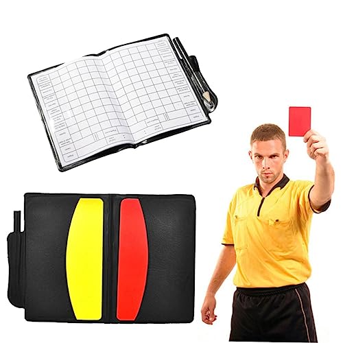 Set de Tarjetas y Silbato para Árbitro de Fútbol miniatura 3