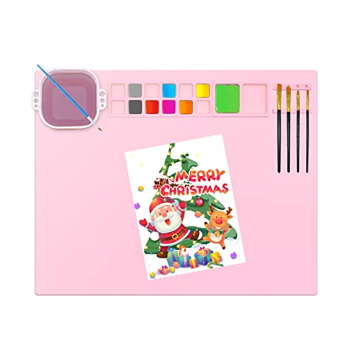 Silicone Painting Mat, Silicone Mat for Resin Casting, 20