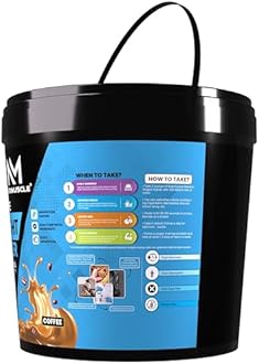 Nutrimuscle Massive Weight Gainer - 5 Kgs - Coffee Flavour For Weight & Mass Gain - Contains Complex Carbohydrates