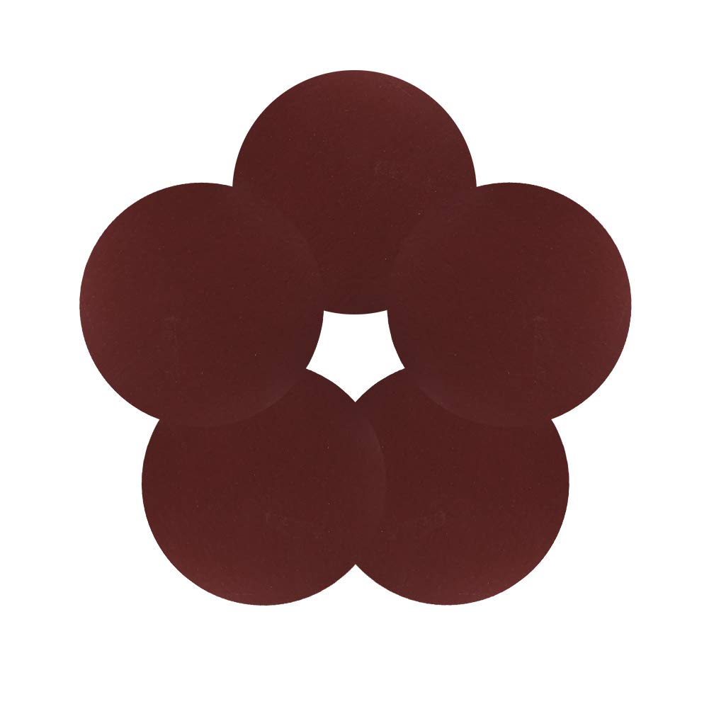 Utoolmart 9" 225mm Diameter 1200 Grit Self Stick Adhesive Back Aluminum Oxide Sandpaper for Random Orbit Sander Wood Metal Auto Dry Polishing 10pcs