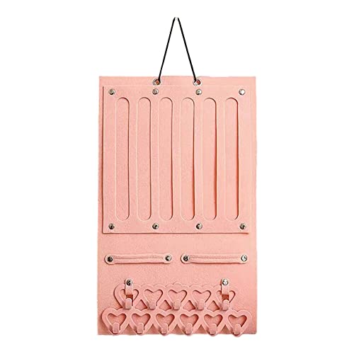 Hair Clip Organizer Holder, Hanging Hair Clips Holder, Hairband Claw Clips Storage for Women Girls, Hair Clip Stand Holder for Wall, Door, Closet, Hair Clips Display for Teen Girls