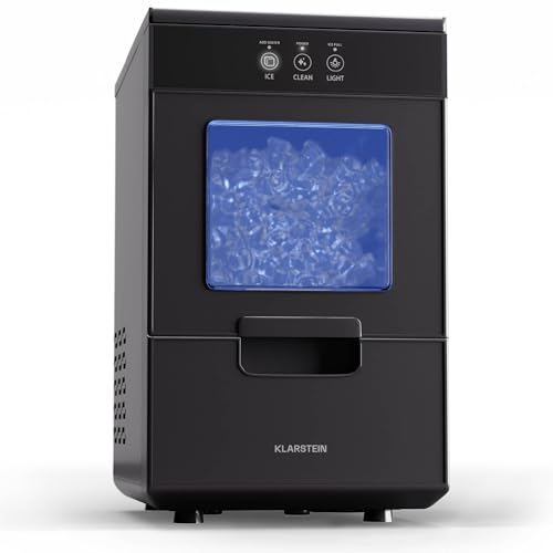 Klarstein 2,2L Eisnugget-Maschine für Zuhause, Camping & Gastro, Schnelle Nuggeteis-Maschine Klein, Profi Eismaschine für Eis Nuggets, Selbstreinigend, 25kg Eis in 24h Klarstein 2,2L Eisnugget-Maschine für Zuhause, Camping & Gastro, Schnelle Nuggeteis-Maschine Klein, Profi Eismaschine für Eis Nuggets, Selbstreinigend, 25kg Eis in 24h