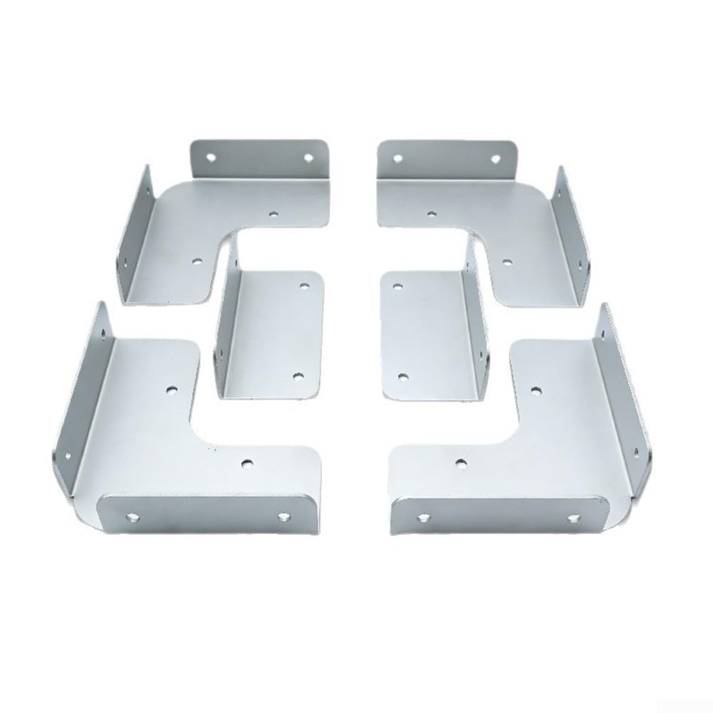 Staffa di montaggio per pannello solare in acciaio inossidabile 304, regolabile per pannelli da 30/33/35/40 mm, kit di hardware per barca, camper e yacht