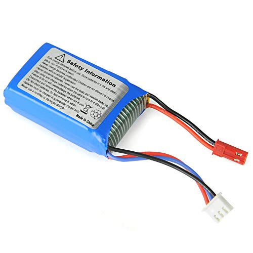 RC Car Rechargeable Li-Po Battery T-Plug 7.4V,1200mAH Upgrade Spare Part Apply for HBX 18859E