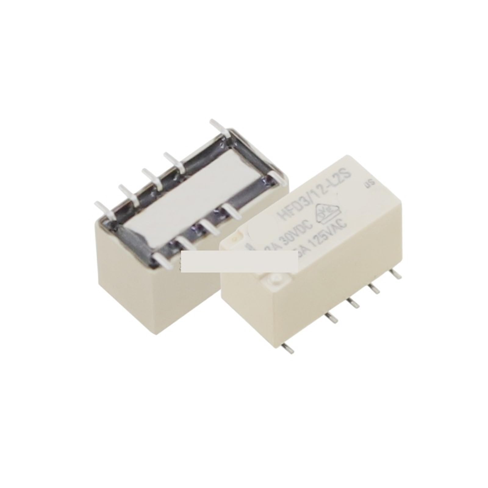Relais HFD3 5V bistable à double bobine pour commutation basse consommation - 3