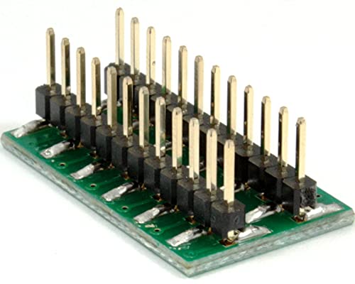 Chip Quik (Qtd. 2) Adaptador Proto-Advantage DR127D254P24 fileira dupla 1,27 mm passo 24 pinos para