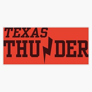 Texas Funder Bumper Sticker Vinyl Decal 5"