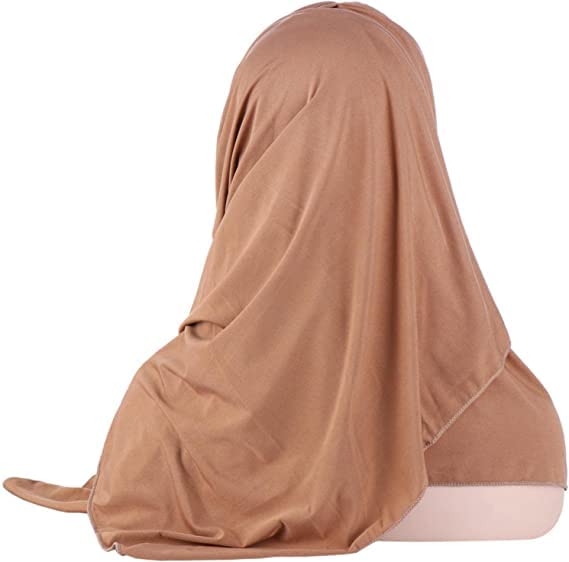 Hijab for Womens Muslim Hijab Scarf Glitter Sequin Solid Color One Piece Long Turban Headband for Women Girls3