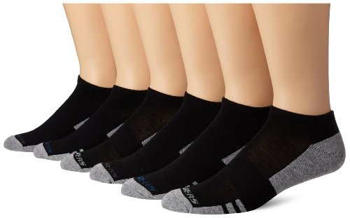 Skechers Men's 6-Pack Athletic Low Cut Sock
