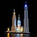 BRICKSHINING LED Lighting Compatible with Lego Architecture New York City Skyline 21028，Light Kit Compatible with Lego 21028, NOT Included The Model Set - JUST Lights