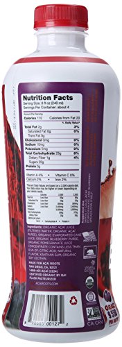 Acai Roots Juice, Acai, Pomegranate And Blueberry, 32 Ounce (Pack Of 3) #TOP5