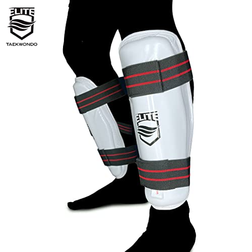 ELITE – Taekwondo Shin Guard for Kids & Adults (TKD Protector) (Xtra Large) - Thumbnail 3