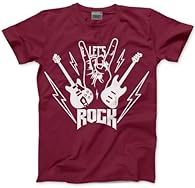 🎸 ROCKSTAR DAY & MUSIC STYLE: Rock the rehearsal room, classroom or weekend gig in style! This kids and adults rockstar tshirt is perfect for Rockstar Day, Times Tables Rockstar events and everyday wear for rock and roll lovers, music fans, guitar pl...