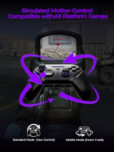 Image of leadjoy Xeno Plus Wireless Game Controller, TMR Joysticks, Hall Effect & Tactile Dual Triggers Gaming Controller, Smart Charging Dock, 4 Back Paddles, 1000Hz Polling Rate, for Nintendo Switch /Switch 2, PC, Android & iOS