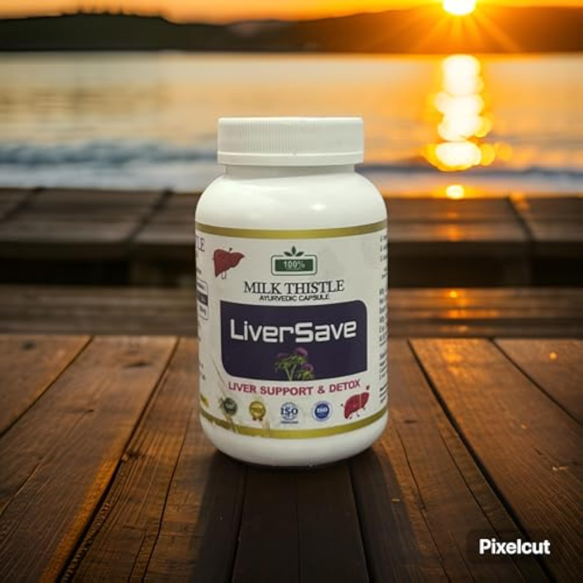 Milk Thistle Capsules, Liver Detox Support