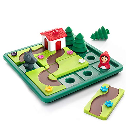 Preisvergleich Produktbild dailylime Smart Games Rotkäppchen Rotkäppchen Spiel, Rotkäppchen Und Big Bad Wolf Frischkunststoff, Reflexionsspiel Für Eltern-Kind-Puzzle Frühes Lernspielzeug-7.68 7.68in