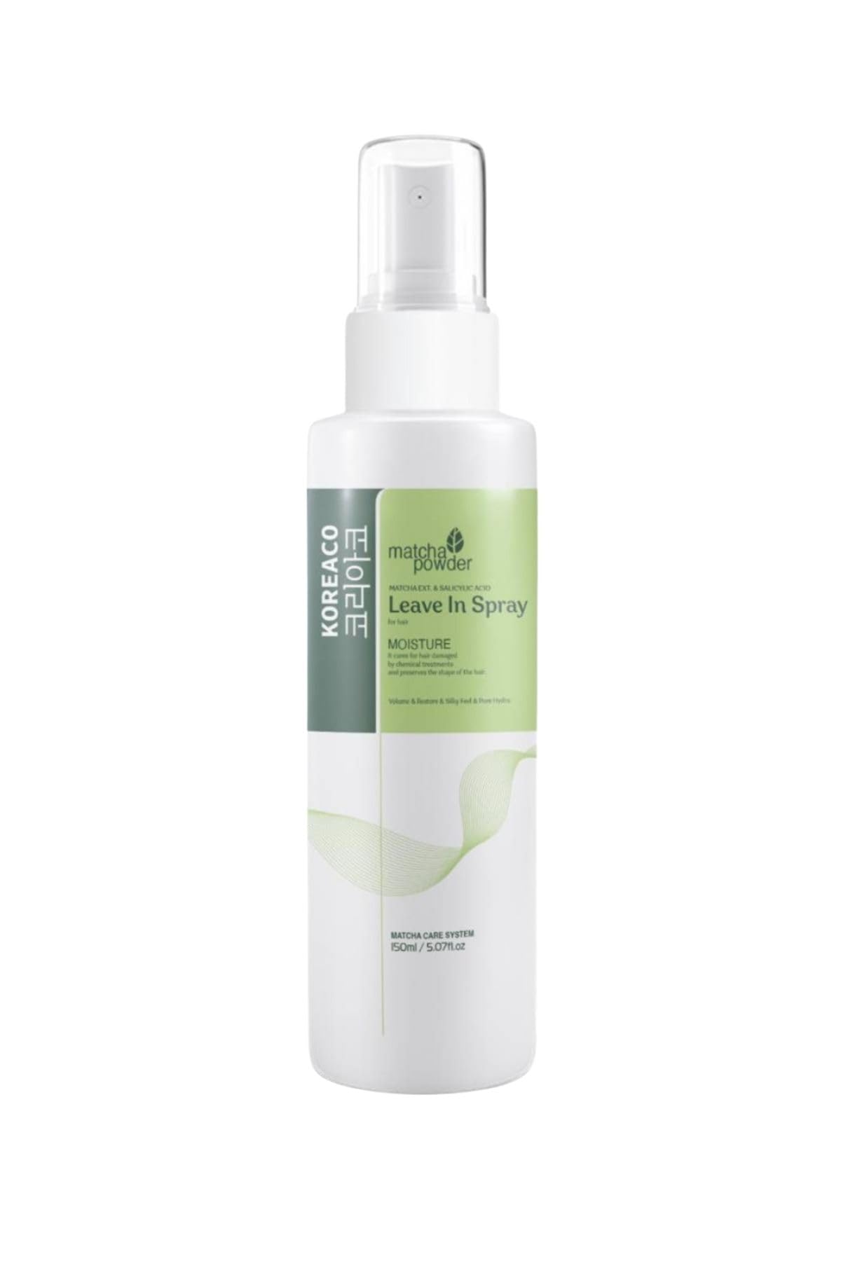 Matcha Mucize Leaving In Spray | Nemlendirici Hacim Veren Yapılandırıcı Saç Spreyi 150 ml