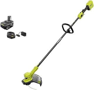Pacroban ONE+ HP 18V Brushless 13 in. Cordless Battery String Trimmer with 4.0 Ah Battery and Charger (P20120VNM)
