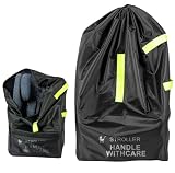 Tel Charme * Borsa da viaggio per seggiolino auto, con tracolla, impermeabile, per seggiolini per bambini, convertibili e booster