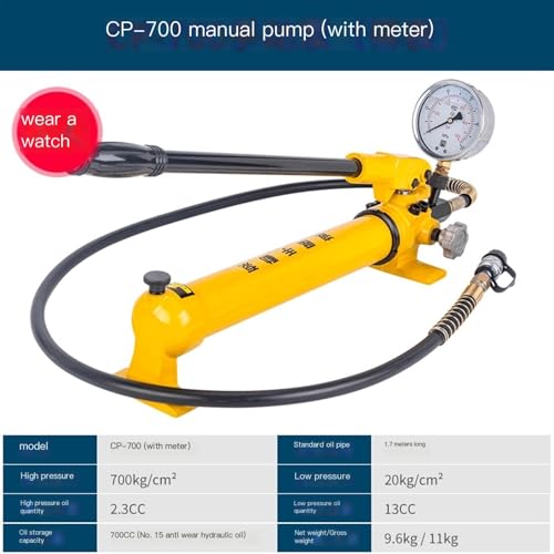 Manuelle Hydraulikpumpe Tragbare Hochdruckpumpe für Industrie- und Automobilanwendungen