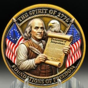 Eagles and Declaration Coins 5 Pack