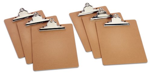 Tops de masonita Pinza, 9 x 12,5 cm, pack de seis (25400)