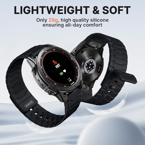Image of Bandletic Sport Magnetic Band Compatible with Garmin Watch Quick Fit 22mm
