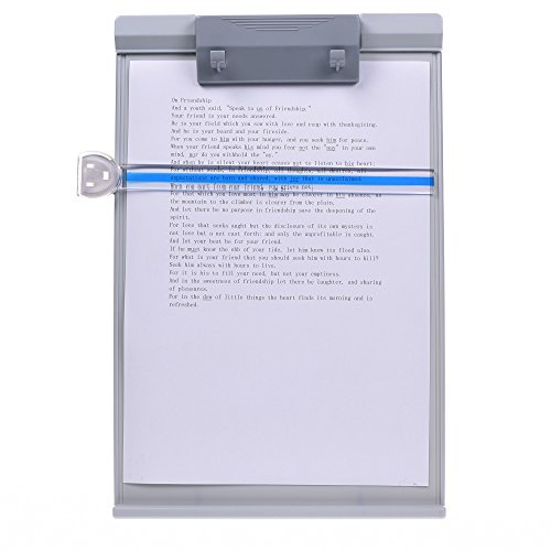 Support de document Cosmos contre la fatigue visuelle au bureau