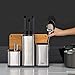 Joseph Joseph CounterStore Kitchen Utensil Holder Knife Block and Cutting Board Set, Stainless Steel