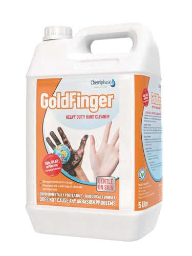 Chemiphase Goldfinger Heavy Duty Hand Cleaner, 5 Litres, Gentle on Skin (1)