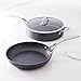 ProCook Professional Granite Sautépfanne und Pfannen Set - 2-teilig - mit Antihaftbeschichtung - Sauteuse - Bratpfanne - Induktion - CoolTouch Griffe