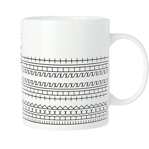 Coffee Tazza, Tea Cup, Witty Hidden Print Sparks Quirky Humor, Premium Ceramic Design Delivers Lasting Style Modern Elegance, Gift Mug for Festive Workplace and Home Moments