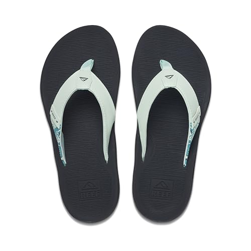 Image of REEF Santa Ana Womens Flip Flop, Arch Support, Water Friendly, Non Marking Outsole
