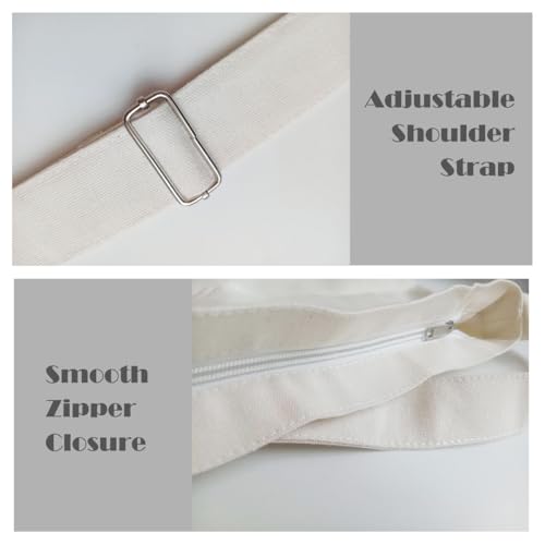 Bolso Grande de Lona para Mujer miniatura 4