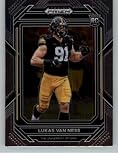 2023 Panini Prizm Draft Picks #181 Lukas Van Ness Iowa Hawkeyes Football Card - Sportscard Superstore