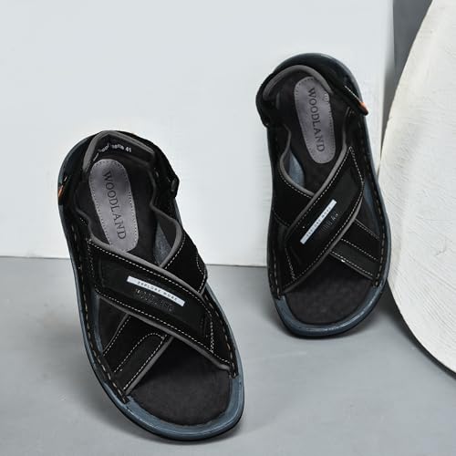 Image of Woodland Men's Leather Sandal