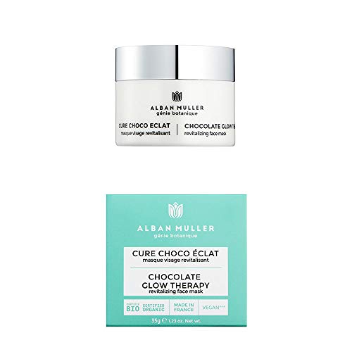 Preisvergleich Produktbild Revitalisierende und entspannende Bio-Gesichtsmaske / Alban Muller / Bio-Gesichtsmaske « Leuchtkraft » Schokokur - Ecocert Cosmos Organic zertifiziert - 35g