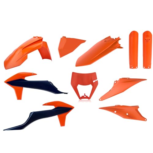 Plastiques Polisport 91104 pour remplacer la carrosserie usée des motos KTM