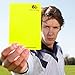 Soccer Referee Kit - Brightly Colored Red and Yellow Soccer Referee Cards and Whistle Made of Thick Premium Plastic with Cord, Loud and Clear Whistle Great for Coaches, Refereers, Training