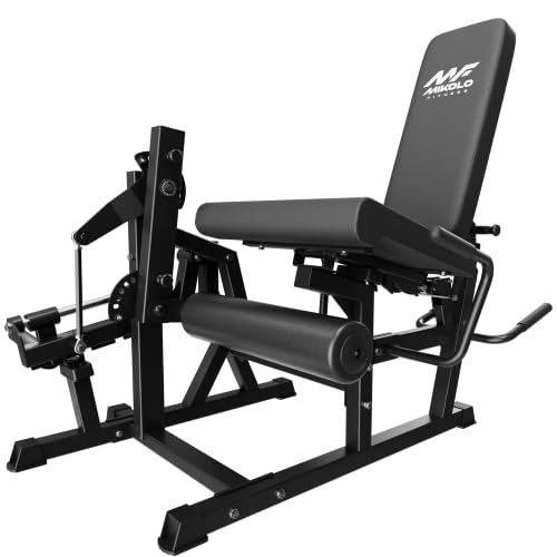 Mikolo LE12 Adjustable Leg Extension & Curl Machine
