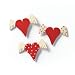 Embellish Your Story Heart with Wings Magnets Set of 3